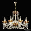 Подвесная люстра Bohemia Ivele Crystal 5402/8/240 G Amber/M-1F