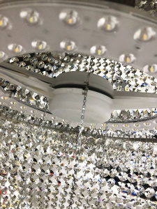 Потолочный светильник Bohemia Ivele Crystal 19321/25IV/LED-DIM Ni