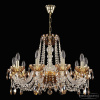 Подвесная люстра Bohemia Ivele Crystal 5402/10/240 G Amber/M-1H K721
