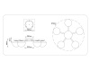 Потолочная люстра Ambrella Light High Light Modern LH12009