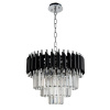 Подвесная люстра Natali Kovaltseva DARIAN 76017/5C CHROME BLACK