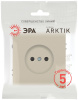 Розетка Эра Arktik 16-2106-04 без заземления 2P 16А-250В шампань Б0071676