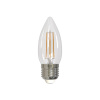 Лампа светодиодная филаментная (UL-00005162) Uniel E27 9W 3000K прозрачная LED-C35-9W/3000K/E27/CL PLS02WH