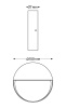 Уличный настенный светильник Italline IT5261