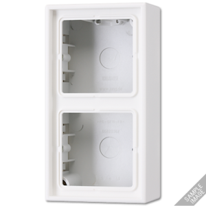Коробка двухместная Jung LS582AW