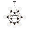 Подвесная люстра Lumina Deco Zodiak LDP 160N-12 BK+PR