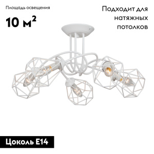 Потолочная люстра Vitaluce V4930-0/5PL