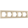 Рамка на 5 постов Werkel Slab (шампань софт) W0052911 4690389218460 a071629