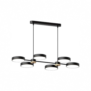 Подвесная люстра LED4U L3217-820 BK