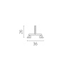 Скоба крепежная тип E к шинопроводу 5040xx-(F)/(R) Quattro Lightstar 504196-01