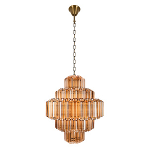 Подвесная люстра Loft IT Celebration 10579/600 Amber