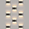 Настенный светильник Elektrostandard 1551 TECHNO LED TWINKY TRIO черный 4690389068027 a049671