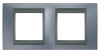 Рамка 2-постовая Schneider Electric Unica Top MGU66.004.297