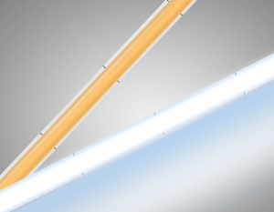 Светодиодная лента Ambrella Light Illumination COB 400Led/10W m/ 24V IP20 6500K/ 5m*5mm*2.1mm (2 конт.) GS4613