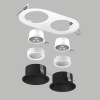 Встраиваемый светильник Lightstar Domino (214656+214607+214607+214006+214006) D6560707WMOD