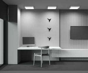 Потолочный светильник Maytoni Zon C032CL-45W3K-SQ-W