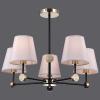 Люстра на штанге Illumico IL0394-5CSQ-24 BK AB CASTOR