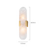 Настенный светильник Delight Collection MT1000-B brass