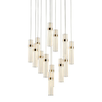 Каскадная люстра Delight Collection OM2367-F13 french gold