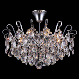 Люстра на штанге Natali Kovaltseva HAPPY DIAMONDS I 11546/8C CHROME