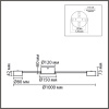 Потолочная люстра Lumion Comfi Torina 8344/12C