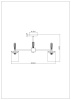 Люстра на штанге Arte Lamp Waverley A4102PL-5PB