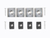 Профиль накладной LEDS POWER СПН1510 алюм. черный с призм.рассеивателем 2м 008387