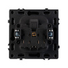 Розетка зк со шторками софт-тач серый базальт Arlight SCT-MEU-SFPL-GR (250V, 16A) 054279(1)