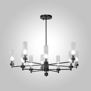 Люстра на штанге AM Group INDIGO SP10 PEARL BLACK