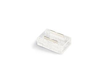 Соединитель прямой для светодиодной ленты COB 8mm 12/24V (2 конт.) GS6351 (10шт) Ambrella Light Illumination GS6351
