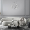 Подвесная люстра Eurosvet Adelia 60064/5 хром