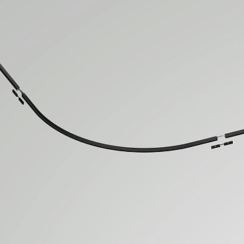 Коннектор радиусный D900 накладной Levity Maytoni Technical TRA184-R900-11B-1