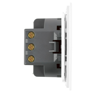 Выключатель двухклавишный Stekker Мия RSW10-3111-01 белая магнолия 50788