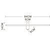 Настенный светильник Arte Lamp Prima A2028AP-1PB