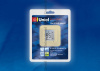 Диммер (04029) Uniel USW-001-LCD-DM-40/500W-TM-M-BG