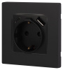 Розетка со шторками с USB type-A+C Эра 12-4108-05 Б0067707
