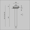 Встраиваемый светодиодный светильник Maytoni Technical Ceiling Focus T C140TRS-L300-7W3K-B