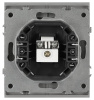 Розетка Эра Arktik 16-3101-03 TV одиночная алюминий Б0070466