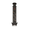 Блок розеток 105S (J) (3 секции + 2 USB) Mebax 00-00003152