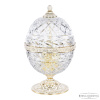 Настольная лампа Bohemia Ivele Crystal 5680L/20 GW Clear/M-1F