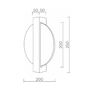 Настенный светильник LED4U L7366-2 BS