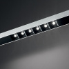 Подвесной светодиодный светильник Ideal Lux Fluo Accent 1800 3000K Aluminum 192512