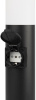 Ландшафтный светильник ЭРА Беллона GBF-103-1-BL-0650 230В Е27 IP54 черный с розеткой Б0071048