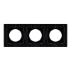 Рамка 3-местная алюминиевая Arlight FRM-PRESTO-ALR-3-BK 043872