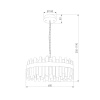 Подвесная люстра Bogates Sparkle 417/1 a067818