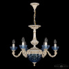 Подвесная люстра Bohemia Ivele Crystal AL79101P/6/175 WMG P Aquamarine/M-1F