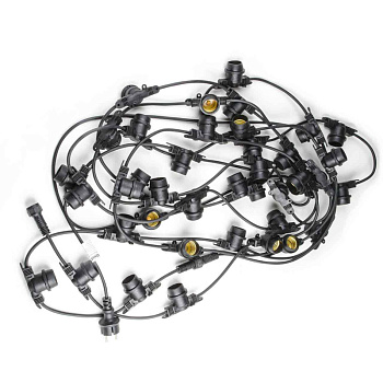 Гирлянда (UL-00006441) Uniel Belt-Light 220V UDL-K111 80/E27/20M IP65 BLACK BELT-LIGHT
