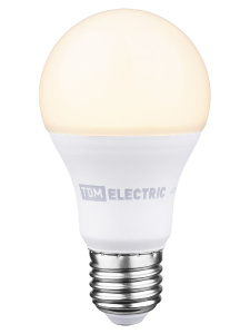Лампа светодиодная диммируемая TDM Electric E27 10W 3000K матовая SQ0340-0197