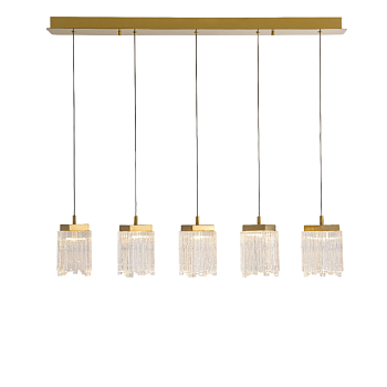 Подвесной светильник Delight Collection MD25020403-5B2 Satin gold