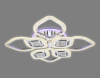Потолочная светодиодная люстра Ambrella Light Acrylica Ice FA283